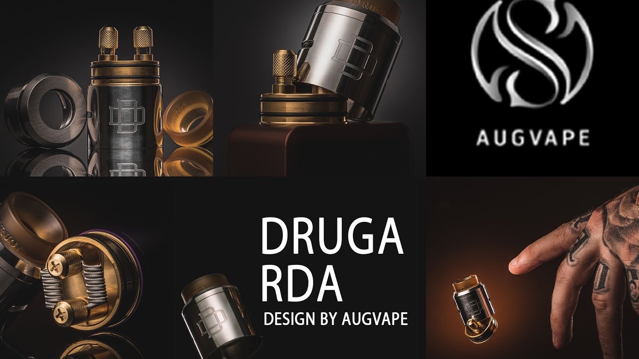 Augvape Druga RDA Review Features And Specifications Vaping Blog UK